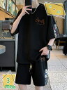 セットアップ メンズ Tシャツ ショーツ 半袖 短パン 半袖Tシャツ パンツ ジャージ スウェットパンツ ルームウェア トレーニング スポーツ アウトドア 大人...