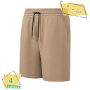 メンズ パンツ ショート ハーフパンツ ショーツ ルーズ ポケット 薄手 夏物 抗菌防臭 ウエストゴム 大きサイズ ゆったり 部屋着 お出かけ トレーニング ランニング RaogtCYU