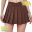 1000円OFFクーポン テニススカート クロスウエスト レディース スコート インナーパンツ付き 伸縮性 速..