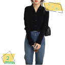 500円OFFクーポン カーディガン 洗える ニット カーデ Vネック ショート ニットカーディガン シンプル 女性 秋 冬 薄手 洗濯 柔らかい 韓国 会社 ...