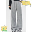 ワイドパンツ レディース 秋冬 裏起毛パンツ ロングパンツ ウエストゴム イージーパンツ ハイウエスト 美脚 ガウチョパンツ カジュアル 無地 ボトムス RaogtCYU