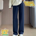 ワイドパンツ レディース パンツ 長ズボン ロング 裏ボア 大きいサイズ あったかパンツ 防寒 暖かい ロングパンツ ハイウエスト ワイドパンツ RaogtCYU