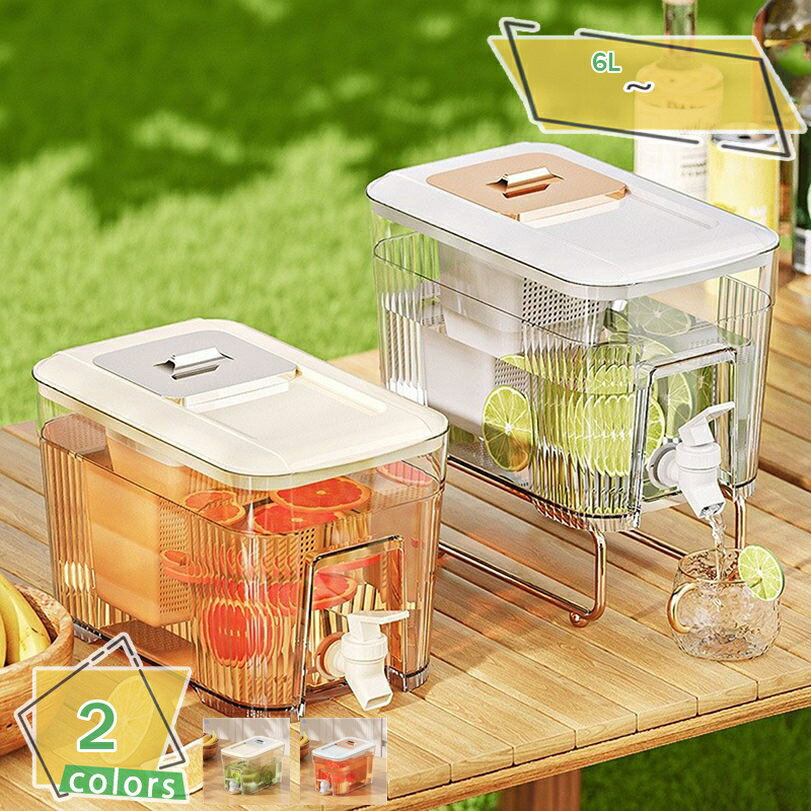 1000円OFFクーポン 冷水耐熱ジャグ ドリンク保存 フルーツ浸け キッチン収納 お洒落デザイン 珈琲対応 茶器 花茶 便利 透明 食洗可 家庭向け 冷水用 耐熱耐冷 フルーツティー シンプル お茶ポット 口が広い ストレーナー付き 透明感 飲料水バケット RaogtCYU