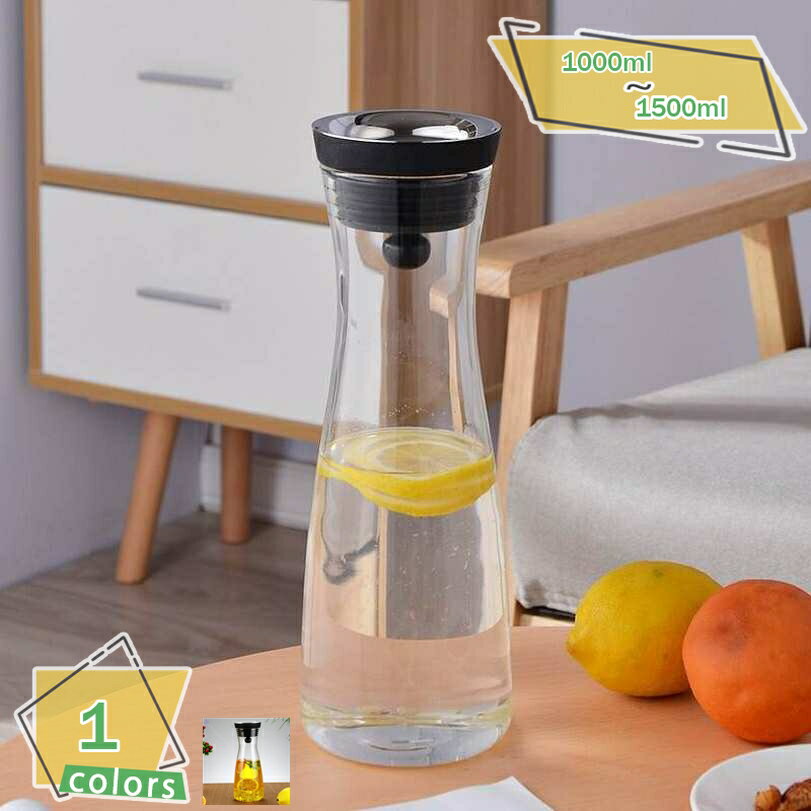 1000円OFFクーポン 高ホウ素耐熱ガラス ボトル 茶こし一体型蓋 コーヒーポット ガラスサーバーのみ 北欧デザイン 冷茶ポット 咲く 工芸茶 健康 お洒落 ティーポット 業務対応 母の日 おしゃれ 麦茶ポット スリムジャグ お茶ポット 耐熱 洗いやすい RaogtCYU