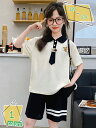 500円OFFクーポン スポーツウェア キッズ 吸汗速乾 子供服 セットアップ 夏 スカートセット 女の子 おしゃれ ガールズ 半袖tシャツ スカート 2点セッ...