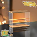 ディスプレイケース 透明 アクリル製 ステージ ミニフィギュア対応 プラスチック製 スタッキング可能 省スペース 防水 防塵 大容量 多用途 ひな壇 陳列ケース 展示ボックス 透明 展示ケース 組立品 RaogtCYU