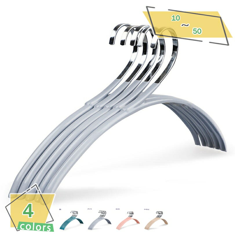 500円OFFクーポン ハンガー ジャケットハンガー ベーシックハンガー スーツハンガー すべり落ちないハンガー すべらない 滑らないハンガー ハンガー省スペー...