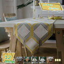 シェニール おしゃれ テーブルランナー 北欧 モダン 撥水 ビニール 丸洗いOK バレンタイン 誕生日 パーティ ベージュ ブラウン ネイビー オレンジ 新生活...