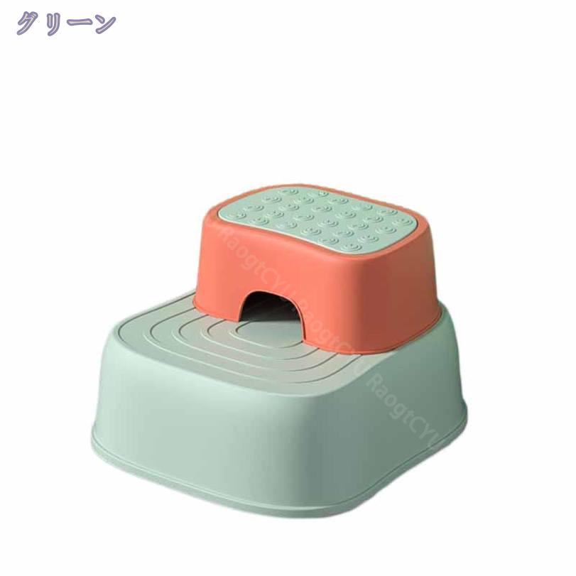 踏み台 ステップ トイレ踏み台 トイレトレーニング 補助踏み台 補助便座 ステップ 足置き台 収納持ち運び便利 多機能 持ち運び シンプル 滑り止め 洋式トイレ用 二段ステップ 補助踏み台 トイレ踏み台 トイレ踏み台 シンプル RaogtCYU
