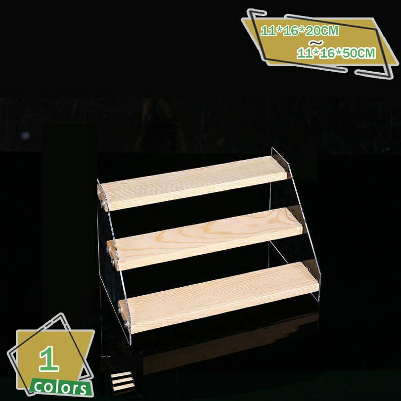 300円OFFクーポン ディスプレイスタンド 木製ラック 卓上 小型 プラントスタンド 装飾カウンタートップ..