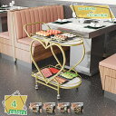 3500円OFFクーポン 家庭用バーカー 2段式ト 3段式バーカート キッチンサービングバーカート ホイール付きモダンワインカート ゴールドモバイルドリンクトロ...