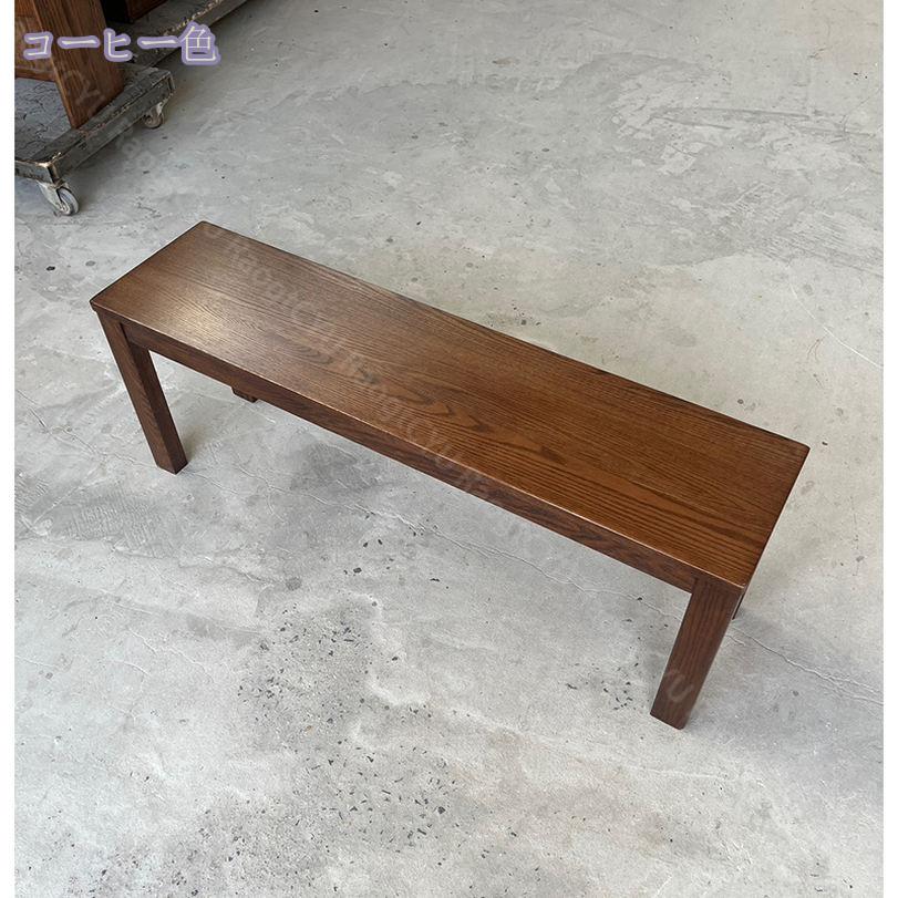 ダイニングベンチ 幅80-100cm 2人 3人掛け 木製 ベンチチェア 玄関イス 長椅子 待合室 2人掛け スツール シンプル コンパクト 長方形 北欧 かわいい 背もたれなし お手入れ 食堂 食卓 ナチュラル カフェ おしゃれ オシャレ RaogtCYU [3]