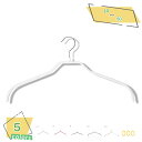 500円OFFクーポン 滑らないハンガー シャツ Tシャツ用 グレー 10本セット ハンガー おしゃれ シンプル デザイン すべらない オシャレ 衣類ハンガー ...
