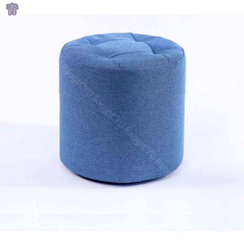 500円OFFクーポン 円形 フットスツール ジャンパの床の座布団オットマンと取り外し可能なカバー リビングルームの寝室用 オットマンフットスツールフットレストスツール スツールソリッドスツールチェア シンプル 丸形 無地 スツール 模様替え RaogtCYU