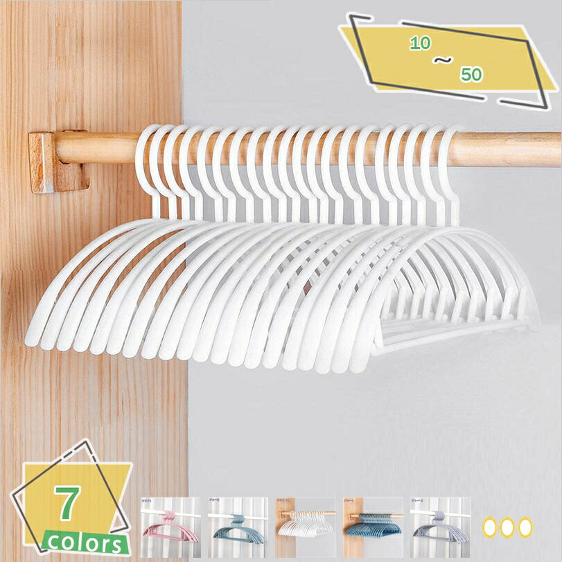 500円OFFクーポン ハンガー すべらない ハンガー 跡がつかない ハンガー おしゃれ アーチハンガー ハンガー プラスチック 跡 が つか ない ハンガー ...
