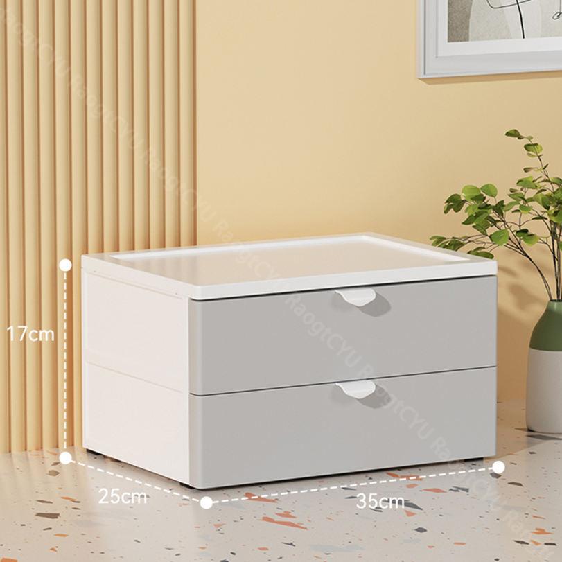 500円OFFクーポン 収納ボックス 分類 プラスチック 引き出し 卓上収納ケース デスクオーガナイザー プラスチック 収納ケース 重ね収納可能 半透明扉 デスク収納ケース インテリア 事務用品 オシャレ 小物入れ 机上用品 卓上収納ボックス RaogtCYU [3]