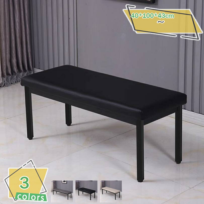 2000円OFFクーポン ダイニングベンチ ダイニング ベンチ 長椅子 クッション座面 2人掛け 幅100cm ダイニングチェア 単品 スツール 北欧 おしゃれ 食卓椅子 ベンチ椅子 ベンチチェアー 玄関椅子 玄関 背もたれなし 背なし ベンチイス 鉄脚 RaogtCYU