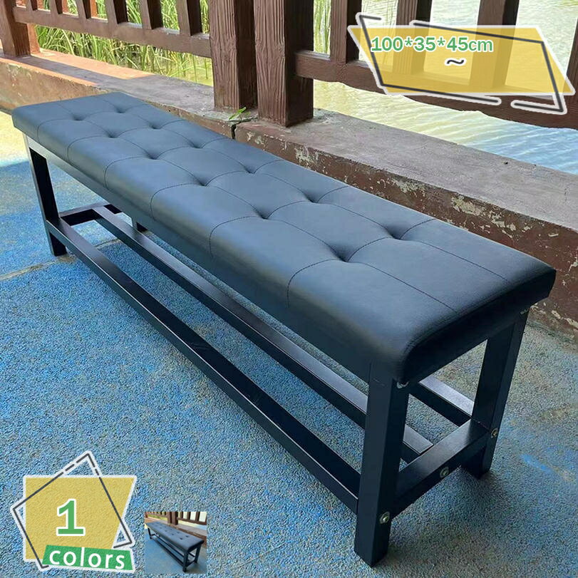 2000円OFFクーポン ダイニング ベンチ スツール おしゃれ 椅子 ダイニング ダイニングチェア リビング 玄関 北欧 西海岸 ヴィンテージ チェア イス カフェ シンプル レトロ モダン 食卓 PUレザー 食卓椅子 リビングベンチ 食卓用 クッション座面 RaogtCYU