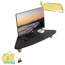 1600円OFFクーポン モニタースタンド 木製 おしゃれ パソコンスタンド パソコン台 パソコンラック シンプル PC台 卓上ラック デスク上 机上台 ディス...
