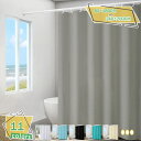 1000円OFFクーポン ホワイト シャワーカーテン 180*180cm 防カビ 防水 高級 軽量 速乾 無地 白 バス用品 浴室 ホテル ユニットバス カーテ...