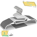 500円OFFクーポン ハンガー すべらない 10本 セット 収納 跡がつかない 肩 おしゃれ スカート ズボン バスタオル 洗濯 洗濯ハンガー 衣類 360度...