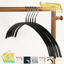 500円OFFクーポン ハンガー すべらない 跡がつかないハンガー 10本 型崩れ防止 かたくずれ防止 はんがー 洗濯ハンガー 省スペース スーツハンガー ブラ...