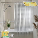 抗菌 シャワーカーテン ホワイト 120*150 半透明 防カビ冷暖房 節電 間仕切り 断熱シート 省エネ 遮熱 飛沫防止シート 防水カーテン お風呂 おしゃれ...