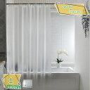 シャワーカーテン 220cm丈 浴室カーテン 250*250 200*200 PEVA 取付簡単 耐用性 フック付き 家庭用 バスルーム バスカーテン シャワー...