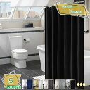シャワーカーテン 防カビ 窓用 浴室カーテン 250*250 200*200 取付簡単 耐用性 厚手 家庭用 バスルーム バスカーテン シャワールーム 白 ピン...