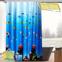 760円OFFクーポン シャワーカーテン 防カビ加工 ベーシック お花模様 北欧 180*200 180*180 150*180 洗濯可 清潔 おしゃれ 加厚 ...