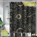 300円OFFクーポン お手入れ簡単 浴室カーテン 180*180 200*200 PEVA 取り付け簡単 耐用性 お花模様 洗面所 バスルーム バスカーテン シャワールーム 白 ピンク グレー 透過性 RaogtCYU