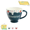 777円OFFクーポン きれい調 大人可い いちご コーヒーカップ 誕生日 記念日 卒業祝い カップル用 マグカップ 北欧ナチュラルカラーデザイン雑貨 ファッション インテリア 新生活 ふたり暮らし 食器 シリアル スープ 陶器 RaogtCYU