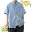 1000円OFFクーポン 開襟シャツ メンズ 夏服 シャツ 半袖セット ワイシャツ 綿シャツ ビジネス オックスフォードシャツ トップス カジュアル ゆったり ...