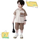 キッズ服 上下セット 夏 tシャツ 通気性 半袖 スウェットパンツ ベビー服 セットアップ 女の子 トップス ショートパンツ キッズ ジャージ ハーフパンツ 上...
