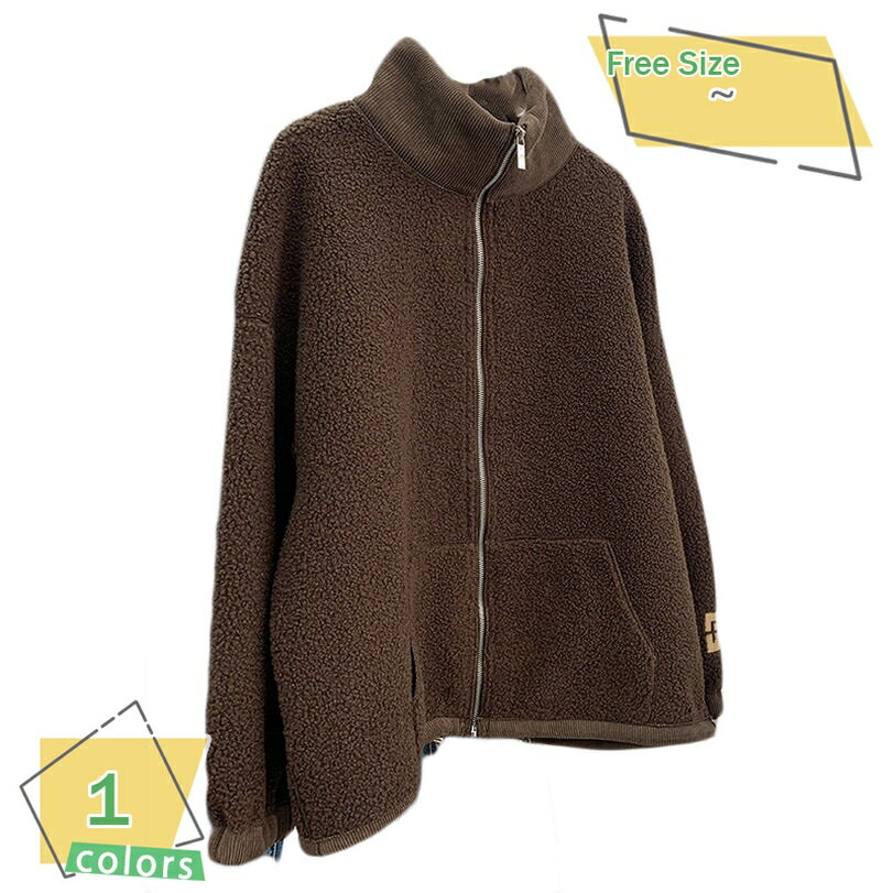 ボアジャケット レディース ボアコート ボアブルゾン コート ショート丈 ふわふわ アウター 秋冬 フリースジャケット ブルゾン フライトジャケット アウトドア 羽織り 長袖 防寒 通学 通勤 無地 秋冬 デート 韓国 アウター RaogtCYU