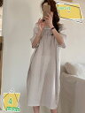 パジャマ レディース ワンピース パジャマ ネグリジェ ルームウェア 可愛い 春夏 秋 寝巻き 吸汗通気 ルームワンピ 部屋着 通気 吸汗 ワンピース ルームウェア パジャマ パジャマ おしゃれ RaogtCYU