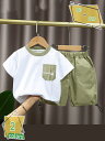 500円OFFクーポン 夏服 子供服 キッズ セットアップ 男の子 半袖 Tシャツ ハーフパンツ スポーツウェア 上下 2点セット カーゴパンツ 半ズボン カジュアル ジャージ 半袖スウェット ボーイズ 夏服 ダンス服 運動服 普段着 通園 通学 大きいサイズ RaogtCYU