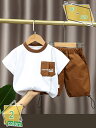 子供服 男の子 セットアップ 夏服 半袖 Tシャツ ハーフパンツ 半ズボン 上下セット 子供 ジャージ ショートパンツ カジュアル 通気性 速乾 お洒落 日常 ...