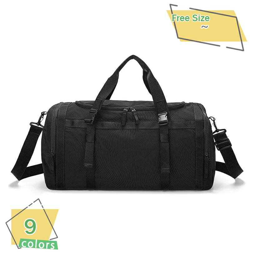 1000円OFFクーポン スポーツバッグ 大容量 シューズバッグ 旅行カバン メンズ レディース 修学旅行 ゴルフ シューズ収納 軽量 おしゃれ 1泊 2泊 ボストンバッグ ジムバック トラベルバッグ ショルダーバッグ 乾湿分離 アウトドア 通勤 RaogtCYU