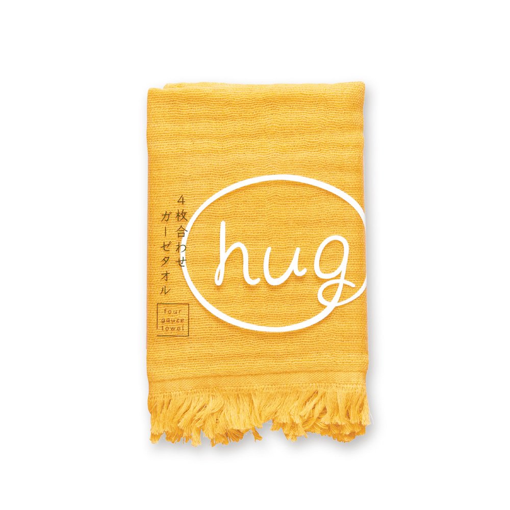 " 商品詳細 -Spec- 商品名 4枚合わせガーゼタオル hug（ハグ） ハンドタオル　からし 材　質 綿100%　日本製 サイズ 約 31×31cm（ハンドタオル） 商品説明 ハグ（hug）した時の幸せな気持ちを思い出す。ふかふかなタオルに包まれて・・・hugの心地よさを感じてください4層の織り構造を変えることで生まれたボリューム感のある生地。 空気を含んだ生地は乾きが早く、雑菌がたまりにくく清潔感を保ってお使いいただけます。 日本製 4層構造 4枚合わせ ガーゼタオル 無地 シンプル ふかふか 辛子 カラシ 黄色 イエロー ギフト プレゼント ※撮影環境により、PC・ブラウザによって画像と実物では多少の色味が異なる場合がございます。※予告なく廃番になる可能性がございます。ご了承ください。