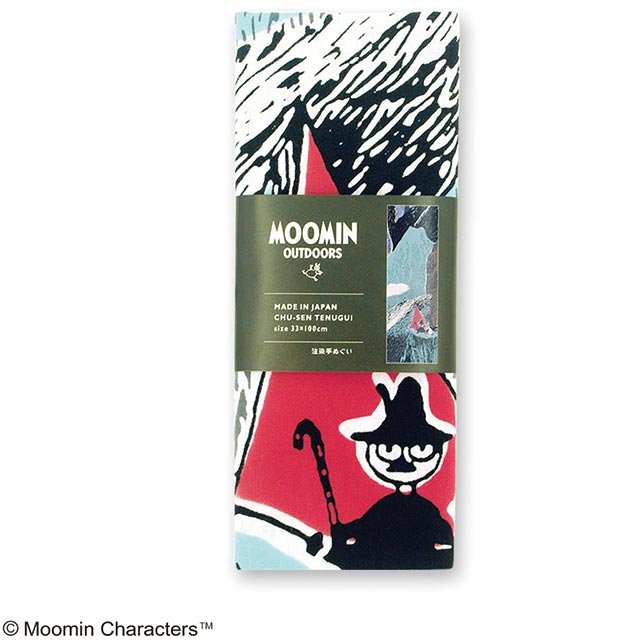 【送料無料】 ムーミン注染手ぬぐい アウトドア テント レッド 日本製 手拭い てぬぐい タペストリー Moomin OUTDOORS 楽しいムーミン一家 ムーミングッズ 宮本 スニフ スナフキン] sps 3