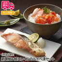 新巻鮭 北海道産 新巻鮭&鮭といくらのルイベ漬セット【送料無料（代引不可）】