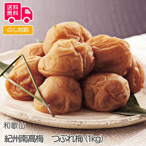 和歌山 紀州南高梅 つぶれ梅(1kg)【送料無料(代引不可)】 和歌山 紀州南高梅 つぶれ梅(1kg)【送料無料(代引不可)】