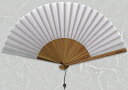 紳士布扇子 近江の麻 ( 薄紫 ) 松寿庵 扇子箱付 [ 扇子 シンプル 無地 麻 伝統工芸 木玉付き 薄灰紫 くすみグレー 上品 男性用 紳士 メンズ プレゼ...