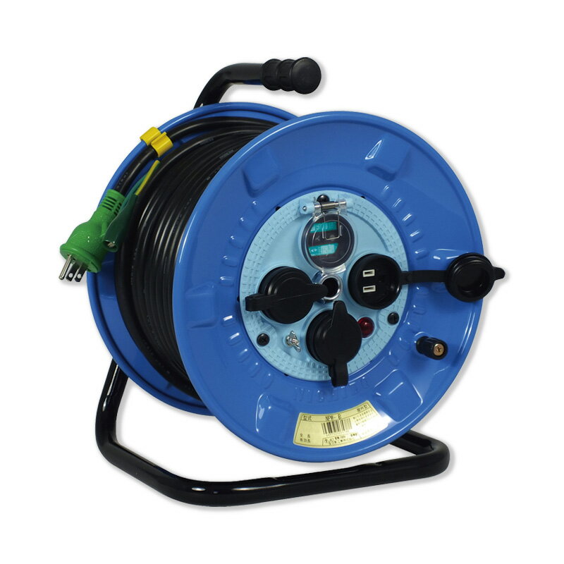 防雨型電工ドラム（屋外型）NPW-EB33