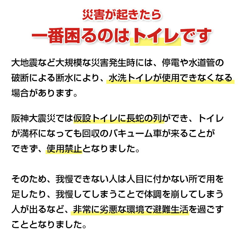 サニタクリーン 簡単トイレ 組織用セット 200回分 saibou-10000382 防災のサイボウ 楽天市場店 サンプル画像2