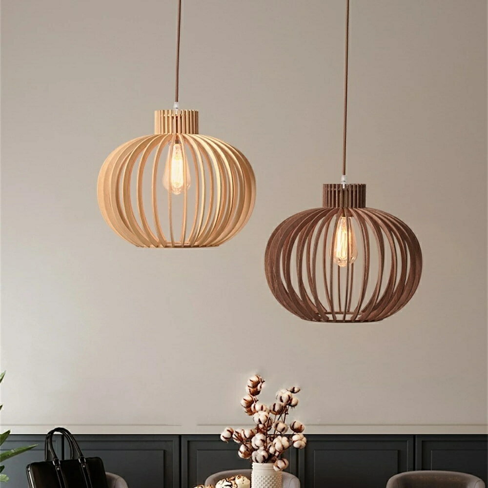 【5年保証】ペンダントライト ダイニング 木 木製 和風 led 口金e26 ナチュラル ダイニング アンティー..