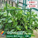 daim サポート支柱 ぴーまん 11mm×90cm 菜園 園芸 支柱 トマト ガーデニング ガーデニング用品 家庭菜園