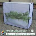 daim すっぽり虫よけカバー 小 60cm×30cm×50cm 虫よけ 虫除け 防虫ネット 害虫 対策 防虫カバー 虫 家庭菜園 園芸 ネット カバー キット...