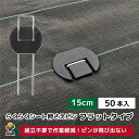 【エントリーで全商品P5倍!】【クーポンで最大2,000円OFF】daim らくらくシート押さえピン フラットタイプ 長さ 15cm 50本入 防草シート押さえピン 防草シート留め具 防草シートピン 固定 防草シート ピン 押さえピン 防草ピン マルチ 押さえ 防草 留め具 ペグ
